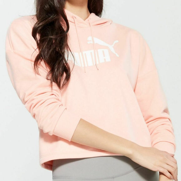 puma peach sweatshirt